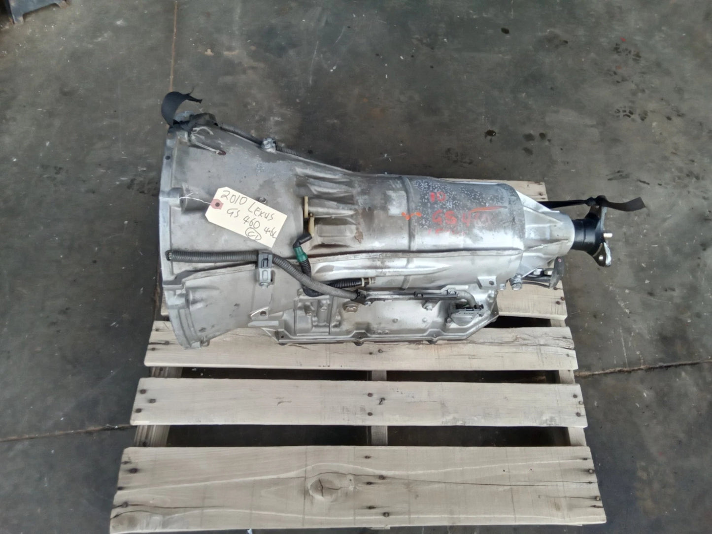 2009 2010 2011 LEXUS GS 460 GS460 4.6L RWD AUTOMATIC TRANSMISSION ASSY LOW MILES 3501050170