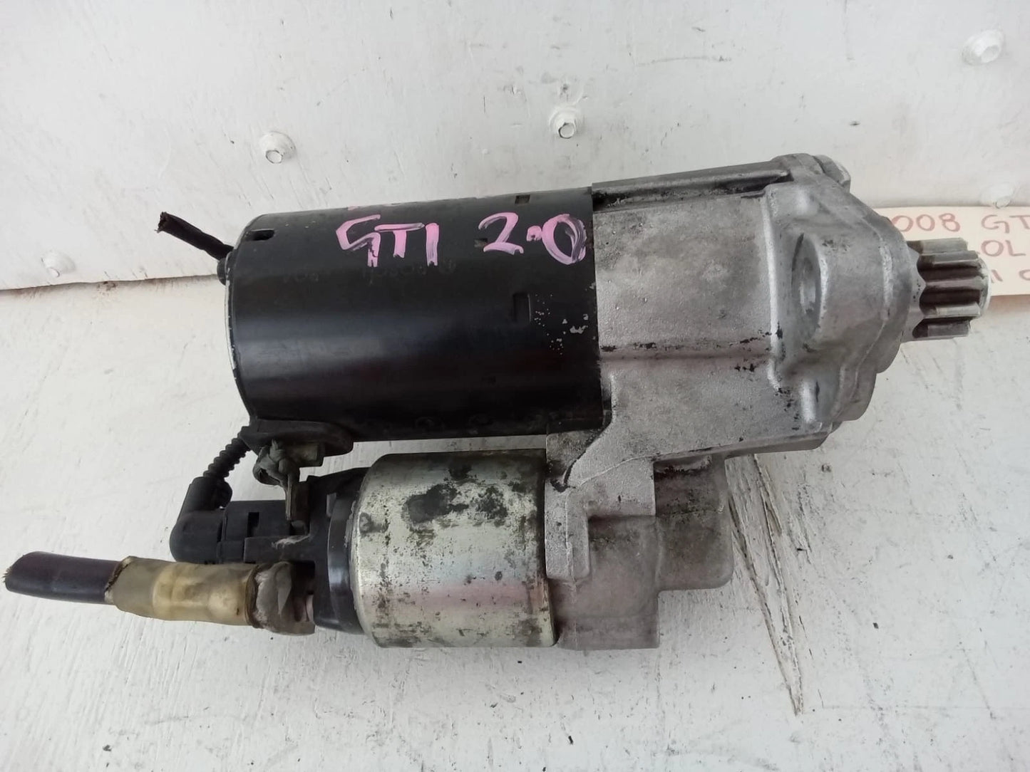 2006-2014 VOLKSWAGEN GOLF GTI 2.0L STARTER MOTOR 02E-911-023-J | 1-005-831-445