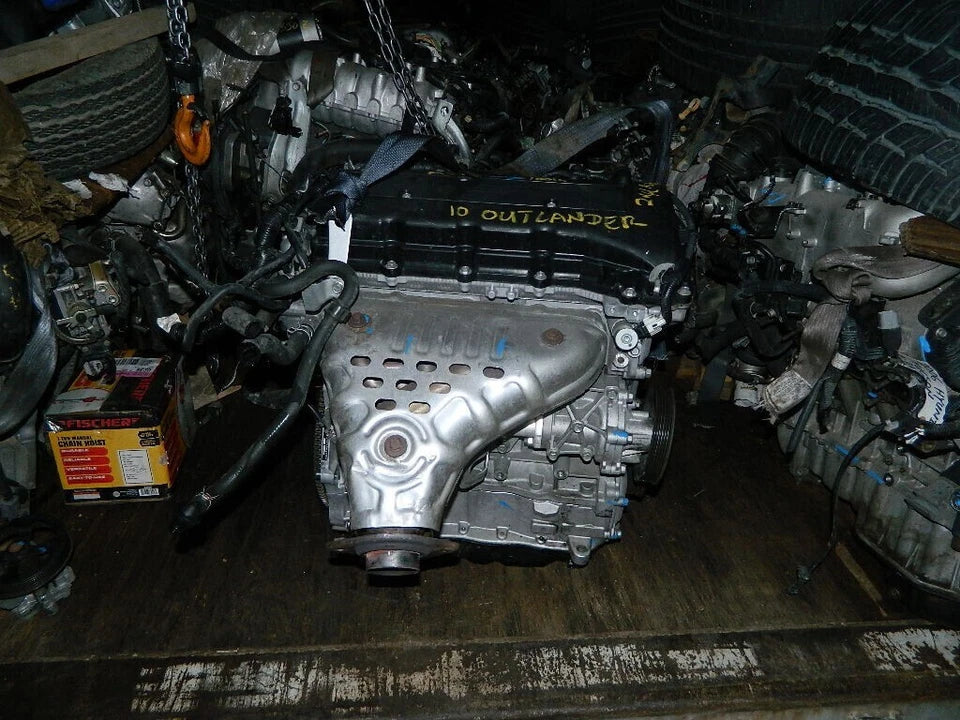 2009 2010 MITSUBISHI OUTLANDER LANCER 2.4L 4CYL ENGINE MOTOR ASSEMBLY 100K MILES