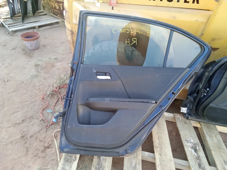 13-17 HONDA ACCORD SDN FRONT & REAR RIGHT PASSENGER SIDE 2 DOORS - BLUE B588PX