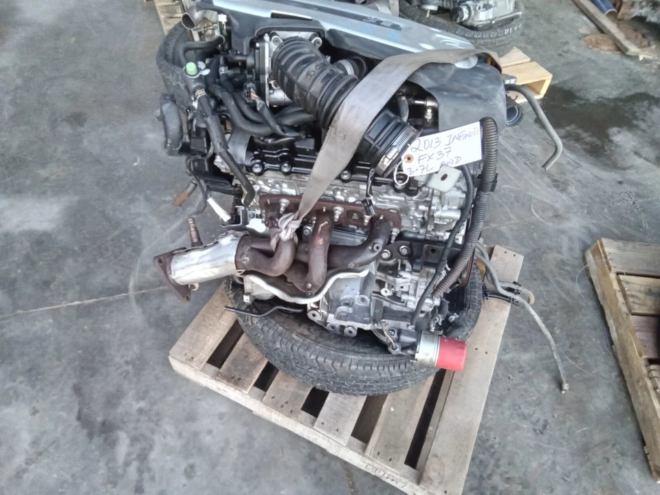2013 INFINITI FX37 FX 37 2014 QX70 3.7L VQ37VHR AWD V6 4x4 ENGINE MOTOR ASSY-A