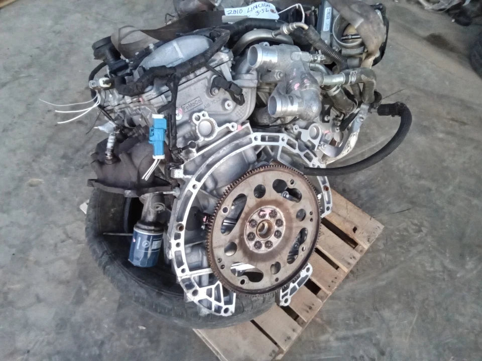 LINCOLN MKZ MKS MKX FORD TAURUS EXPLORER EDGE FLEX 3.5L ENGINE MOTOR W/O COOLER