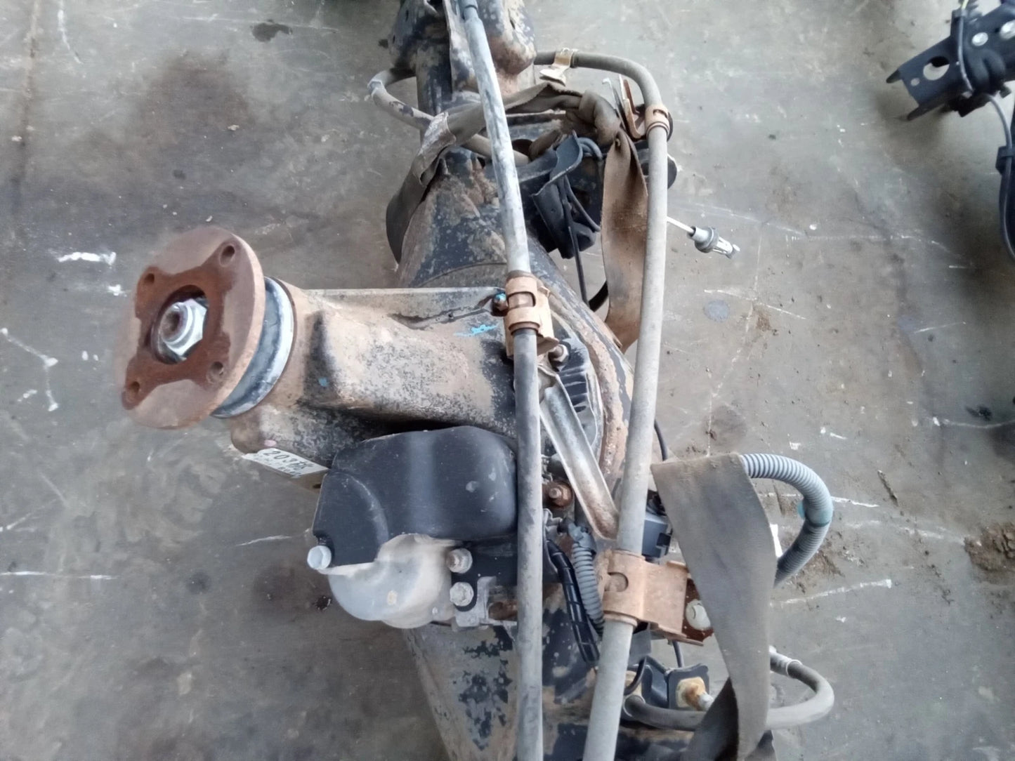 2007 2008 TOYOTA FJ CRUISER 4WD MT REAR DIFFERENTIAL REAR END COMPLETE W/ LOCKER 4111060A00