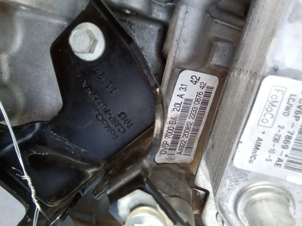 13 14 (THRU 04/19/14) FORD ESCAPE 2.0L 4X4 4WD AUTOMATIC TRANSMISSION ASSY 6F35