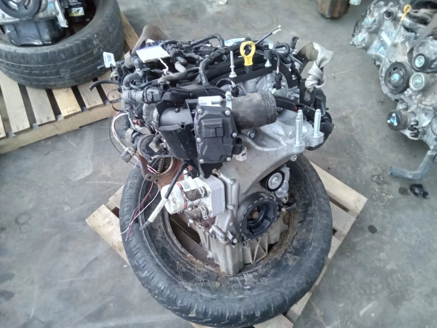 18 19 20 21 FORD ECOSPORT 1.0L 3 CYL ENGINE MOTOR W/TURBO ASSEMBLY VIN E 34K MIL
