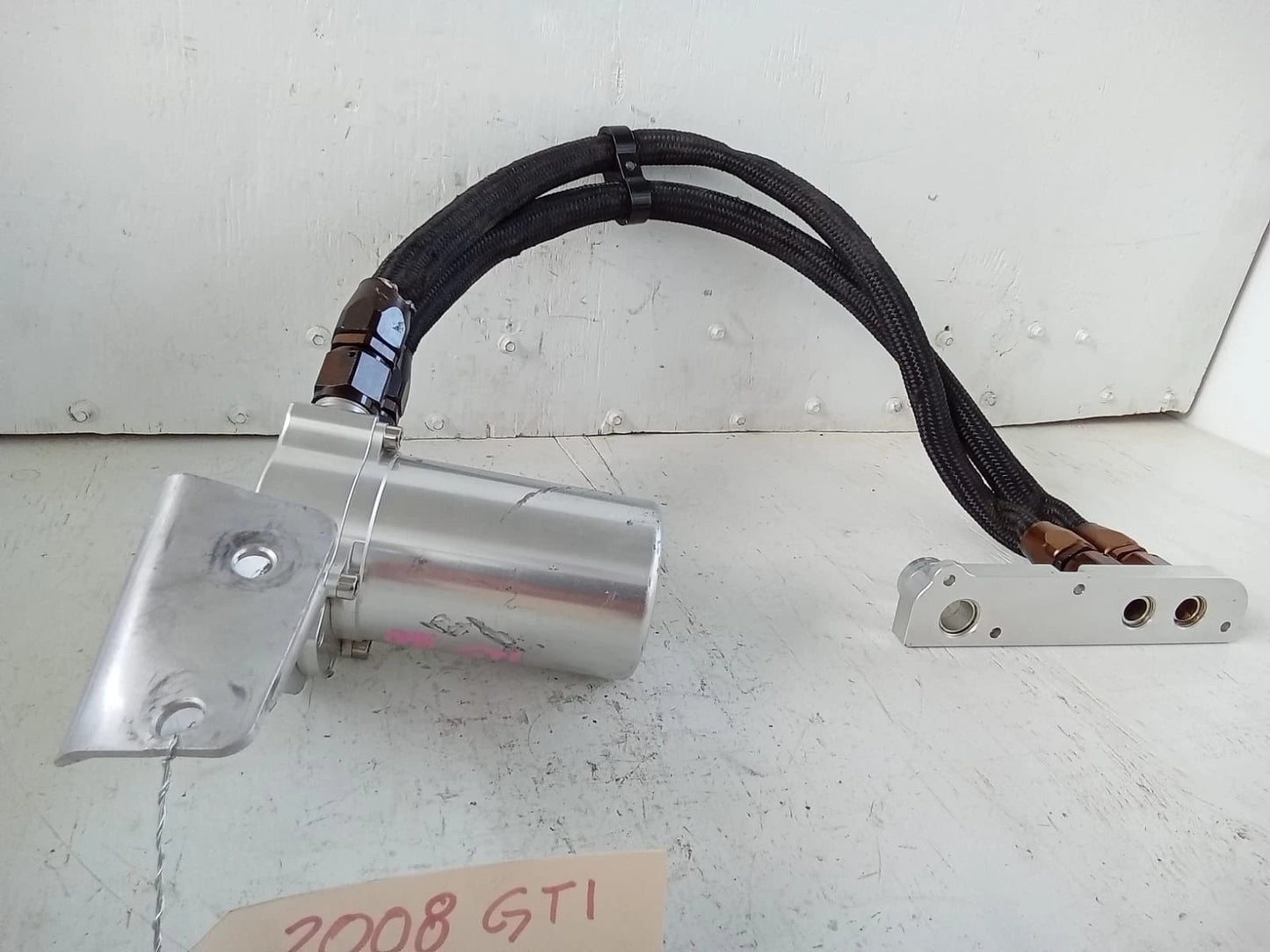 2006-2008 VOLKSWAGEN GTI 2.0L OIL CATCH CAN / CTS-HW-375-01 | HW-375-02