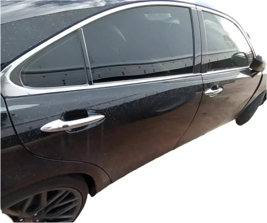 07-12 LEXUS ES350 ES 350 FRONT & REAR PASSENGER SIDE DOORS SET OF 2 BLACK COLOR