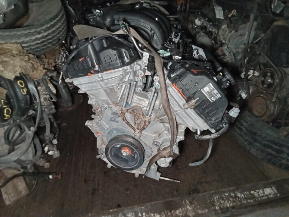 15-19 FORD FLEX EXPLORER TAURUS EDGE 3.5L ENGINE MOTOR ASSY W/O OIL COOLER 79K M