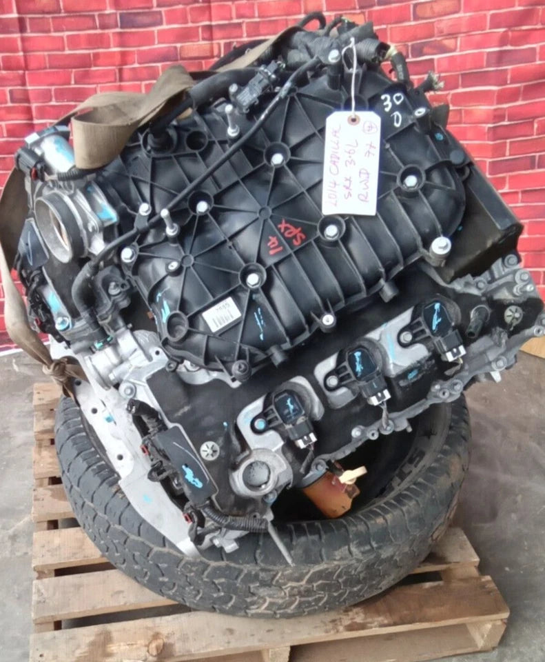 2013 2014 Cadillac SRX 3.6L V6 2WD RWD ENGINE MOTOR ASSEMBLY LFX 80K MILES VIN 3