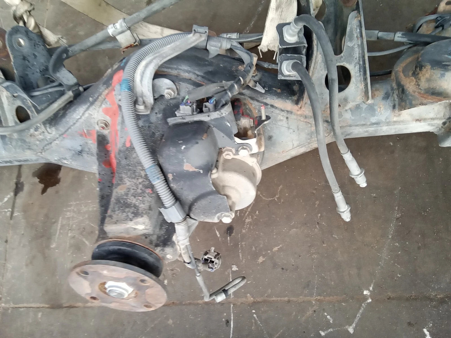 07 08 09 TOYOTA FJ CRUISER AT REAR DIFFERENTIAL REAR END COMPLETE W/ LOCKER A01A 4111060A00