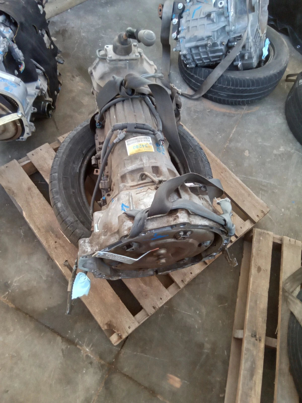 2003 2004 TOYOTA TUNDRA V6 3.4L 4WD 4X4 AUTOMATIC TRANSMISSION 3501034280 A340F