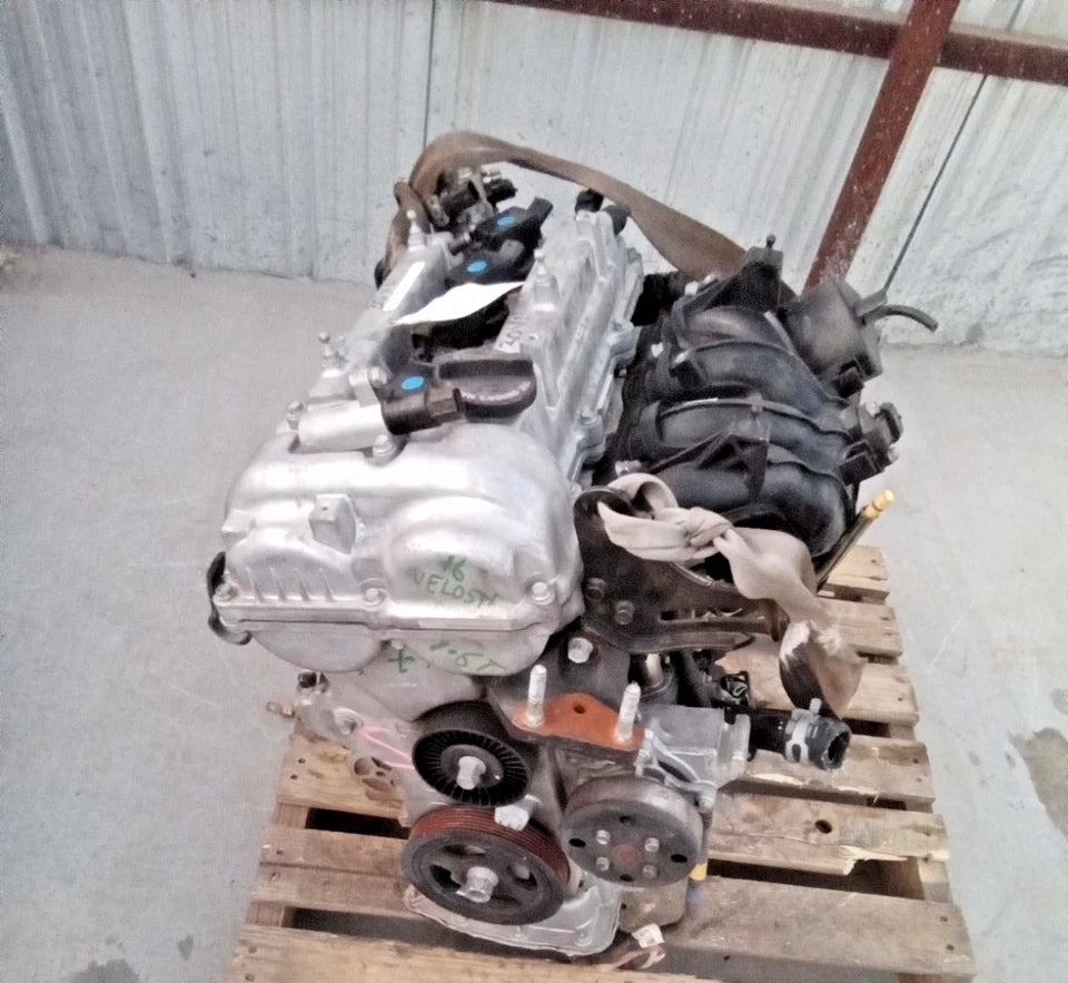 2016 2017 HYUNDAI VELOSTER 1.6L ENGINE MOTOR ASSEMBLY VIN E TURBO G4FJ