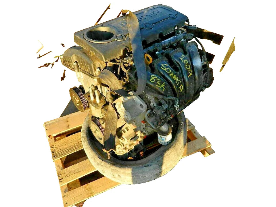 KIA OPTIMA RONDO MAGENTIS HYUNDAI SONATA 2.4L 4CYL ENGINE MOTOR ASSY- 83K MILES