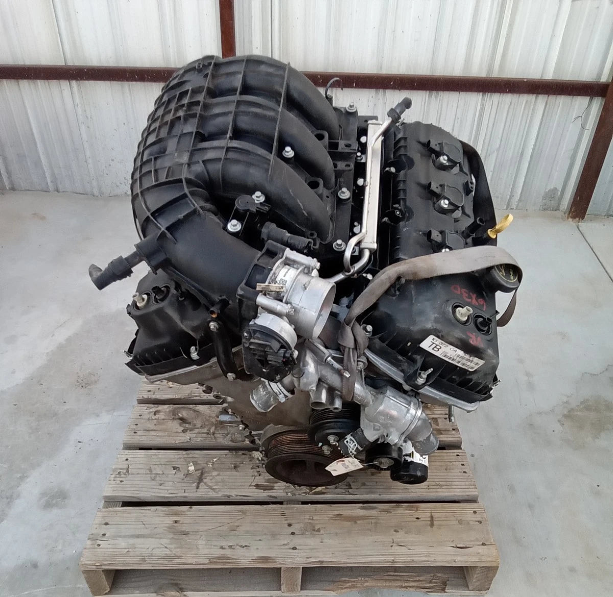 2011 2012 2013 2014 FORD MUSTANG 3.7L V6 ENGINE MOTOR ASSEMBLY VIN M