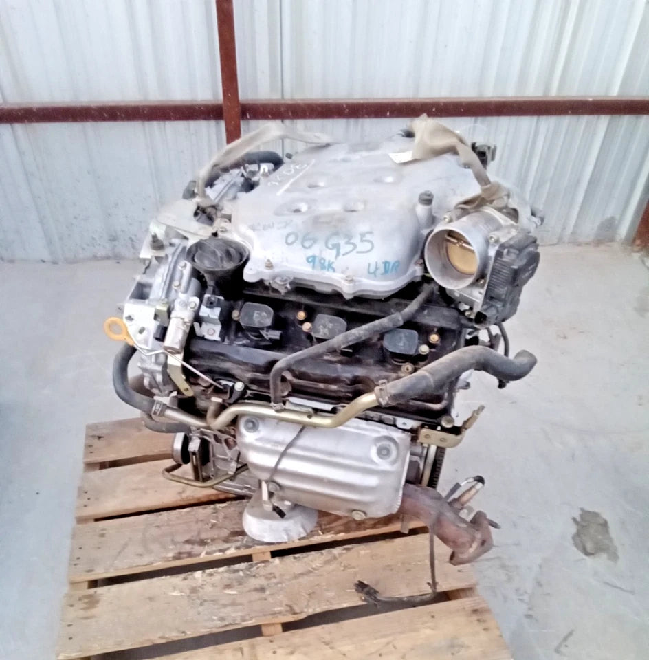 05(FRM 10/05) 06 07 INFINITI G35 05-08 FX35 M35 3.5L RWD 2WD ENGINE MOTOR VQ35DE