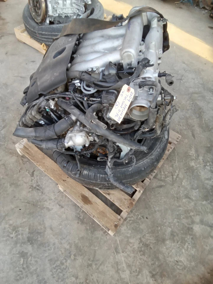05 06 07 08 09 10 KIA SPORTAGE HYUNDAI TUCSON 2.7L V6 ENGINE MOTOR ASSY VIN 3 &D