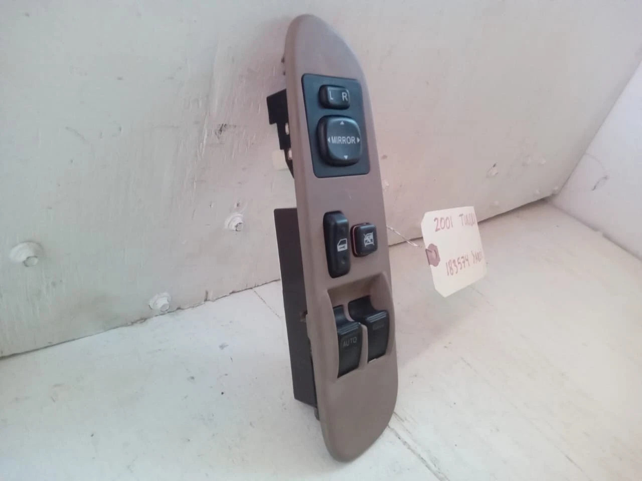 2000-2006 TOYOTA TUNDRA DRIVER SIDE MASTER POWER WINDOW SWITCH TAN 74202-0C020W