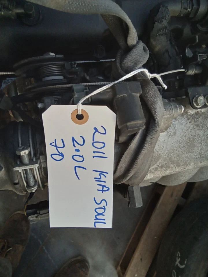 2010 2011 KIA SOUL 2.0L 4CYL ENGINE MOTOR ASSEMBLY (VIN 2, 8th digit) - LOW MILE