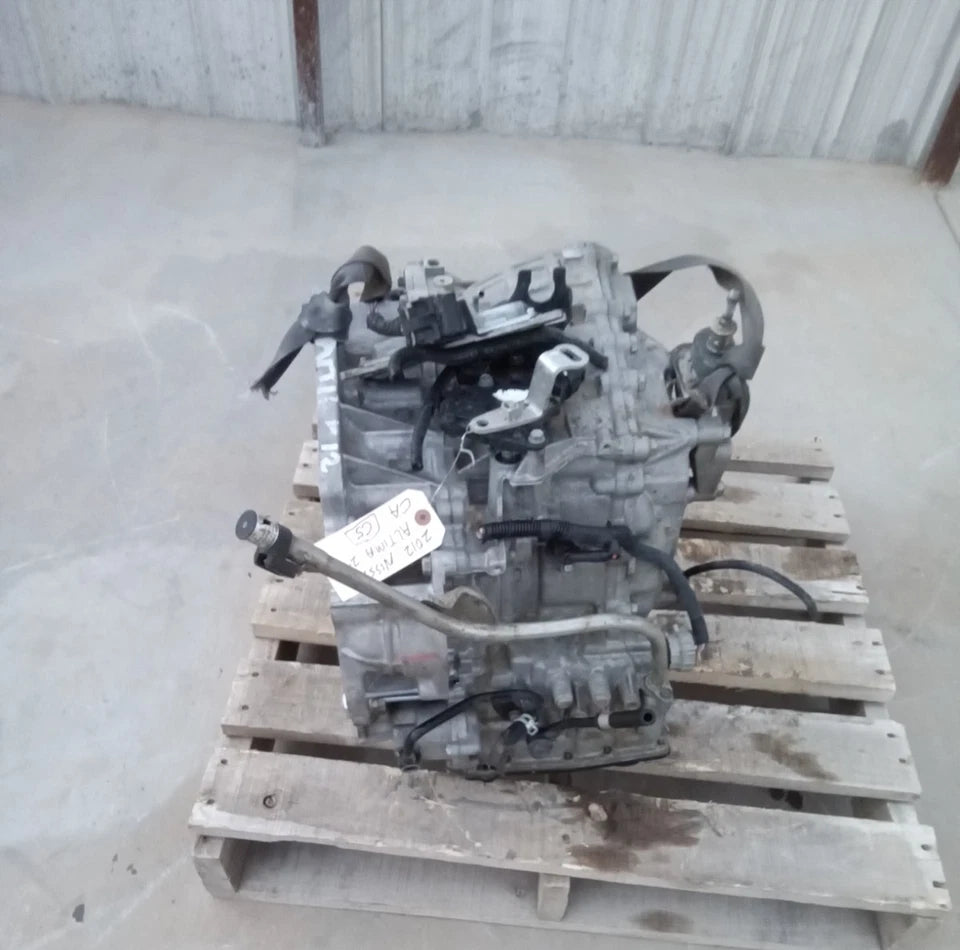 10 11 12 NISSAN ALTIMA 2.5L AT CVT AUTOMATIC TRANSMISSION ASSEMBLY CALI EMISSION