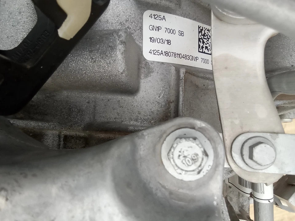 18 (FRM 03/18) 19 20 21 FORD ECOSPORT 2WD 4X2 AUTOMATIC TRANSMISSION ASSEMBLY