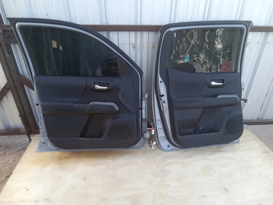16 17 18 19 20 21 22 23 TOYOTA TACOMA CREW CAB FRONT AND REAR LEFT DOORS ASSY