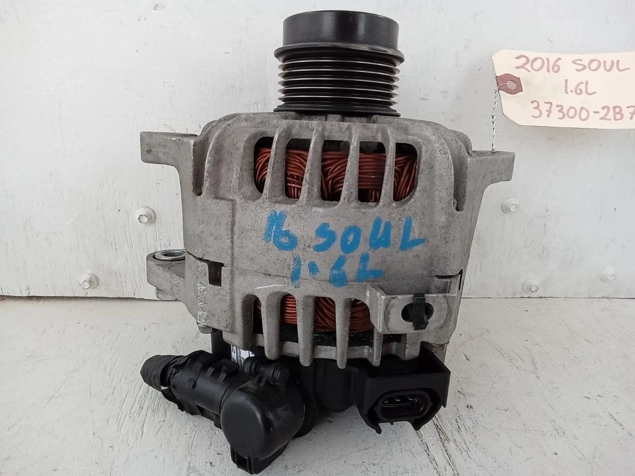 2012-2016 KIA SOUL | FORTE | RIO 1.6L ALTERNATOR GENERATOR 2616559 / 37300-2B760