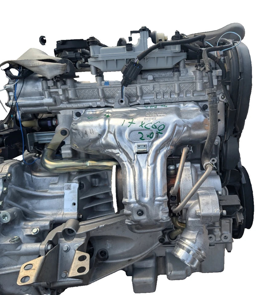 16-18 VOLVO S60 XC60 V60 15-16 S80 2.0L T5 ENGINE MOTOR ASSY W/TURBO B4204T11