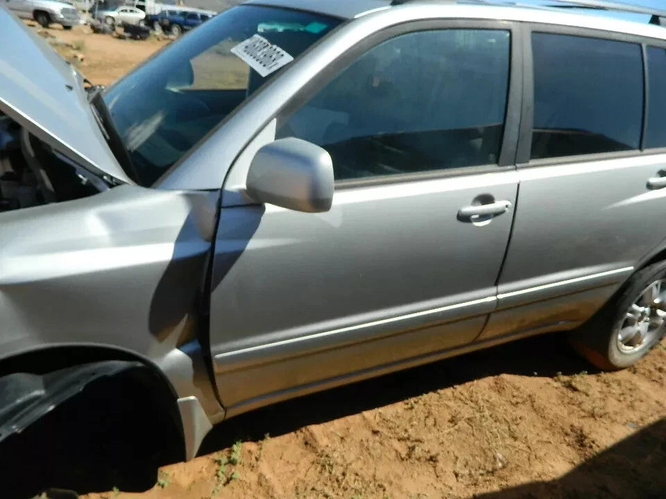 01-07 TOYOTA HIGHLANDER FRONT AND REAR LEFT DRIVER DOORS DOOR SET(2 DOORS)-1C0