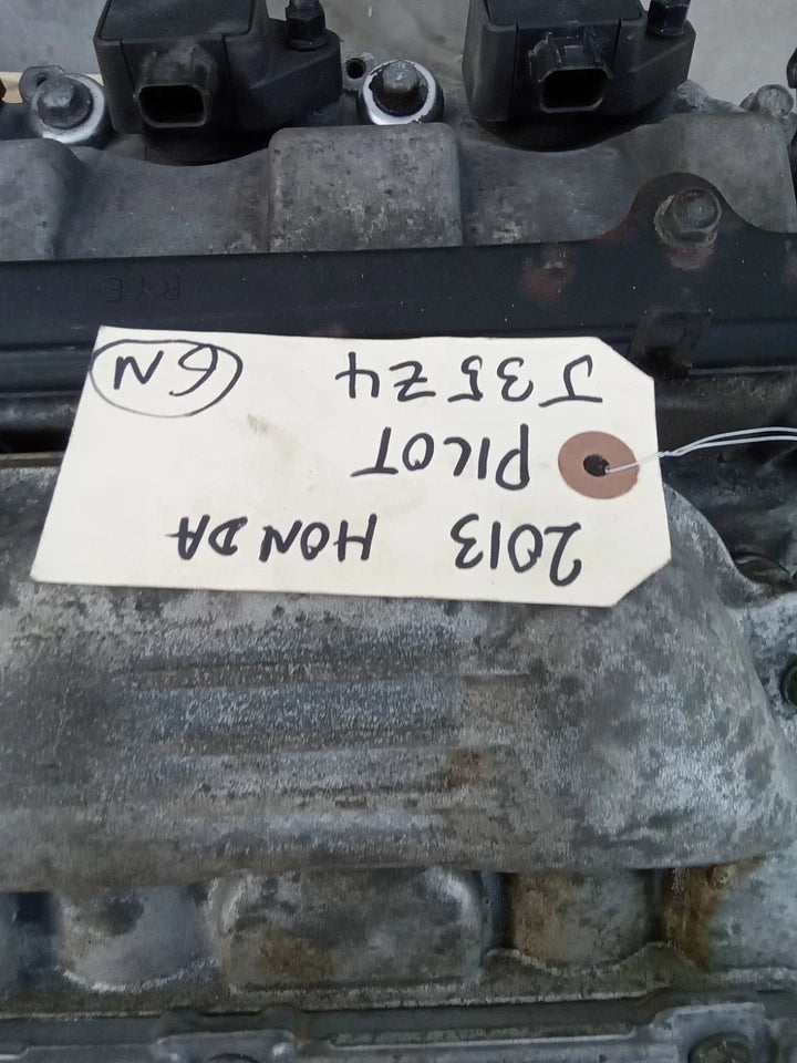 13 14 15 HONDA PILOT V6 3.5L VIN 4 ENGINE MOTOR ASSEMBLY J35Z4