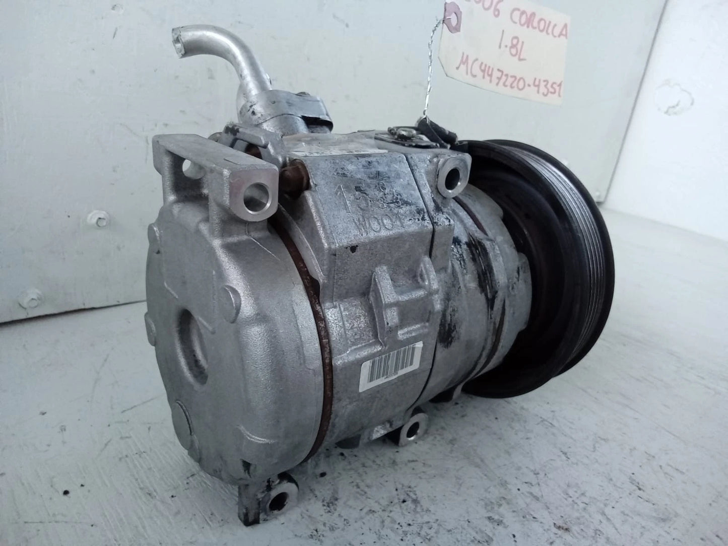 2003-2008 TOYOTA COROLLA MATRIX 1.8L A/C COMPRESSOR MC447220-4351