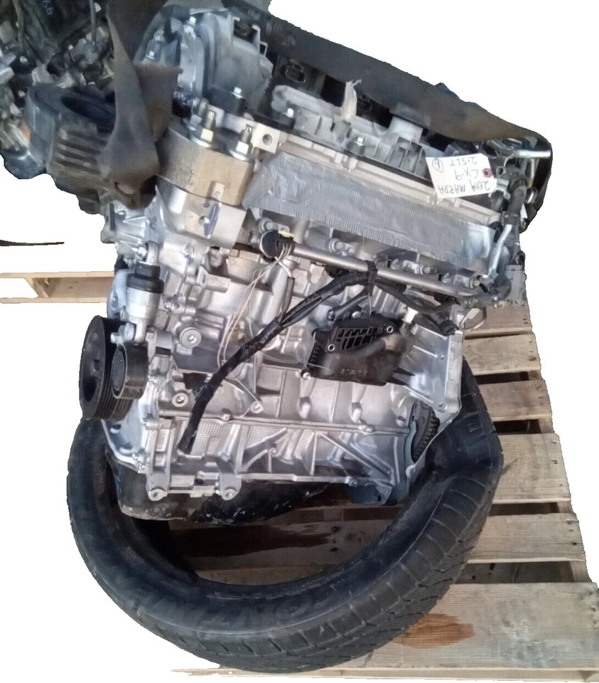 18 19 20 21 22 23 MAZDA 6 MAZDA CX5 CX9 2.5L W/TURBO ENGINE MOTOR ASSY VIN Y