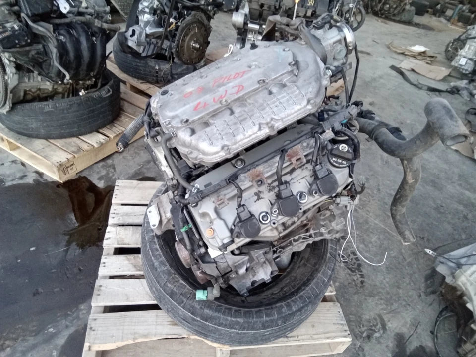2006 2007 2008 06 07 08 HONDA PILOT 3.5L V6 AWD 4WD ENGINE MOTOR ASSEMBLY J35A