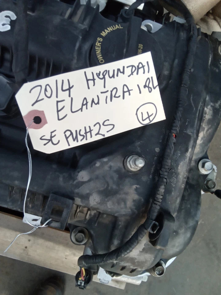 2014 2015 2016 HYUNDAI ELANTRA 1.8L ENGINE MOTOR ASSEMBLY VIN E G4NB FED ULEV