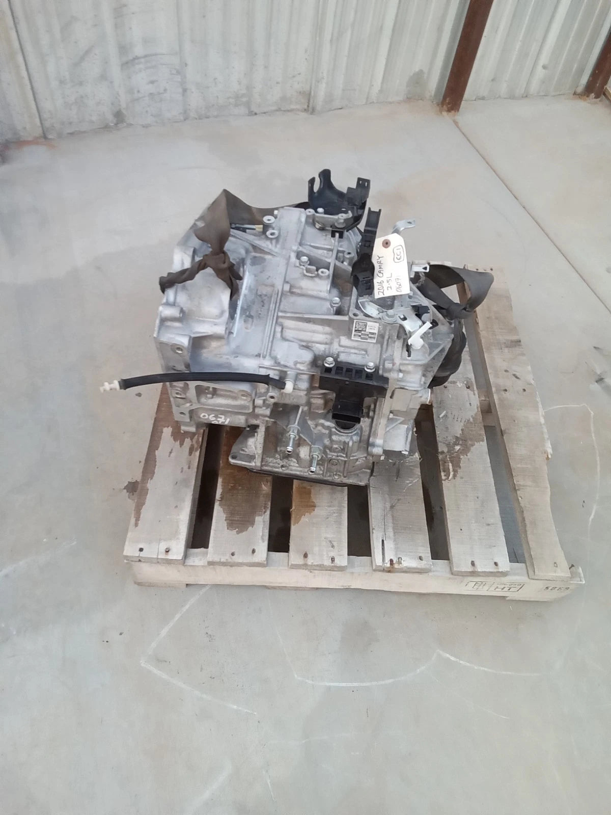 12 13 14 15 16 17 TOYOTA CAMRY 2.5L AUTOMATIC TRANSMISSION ID 30510-06071
