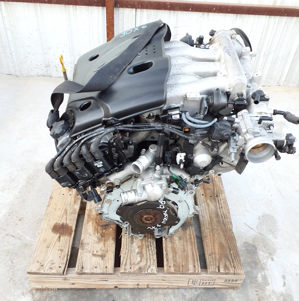 05-10 KIA SPORTAGE 05-09 HYUNDAI TUCSON 2.7L V6 ENGINE MOTOR ASSY VIN 3 &D G6BA