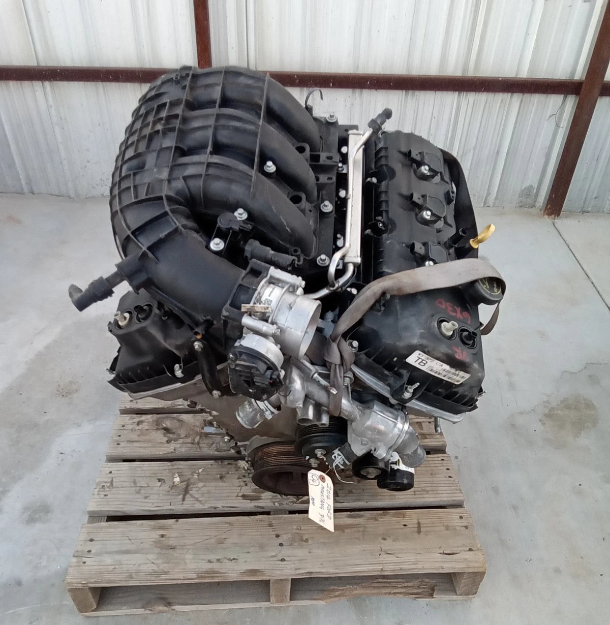 2011 2012 2013 2014 FORD MUSTANG 3.7L V6 ENGINE MOTOR ASSEMBLY VIN M