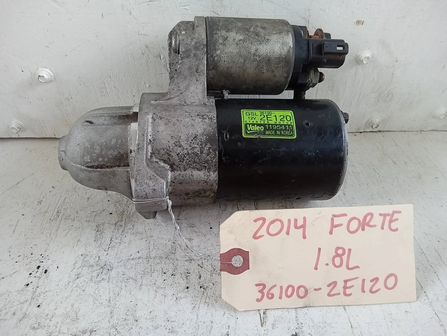 2013-2016 KIA FORTE SOUL | HYUNDAI ELANTRA TUCSON STARTER MOTOR - 36100-2E120
