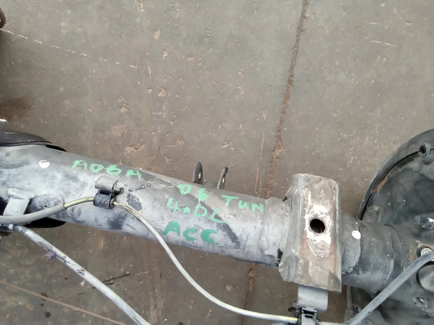 05 06 TOYOTA TUNDRA ACC CAB 1.5 DOOR REAR END DIFFERENTIAL AXLE 4.0L A06A W/ABS