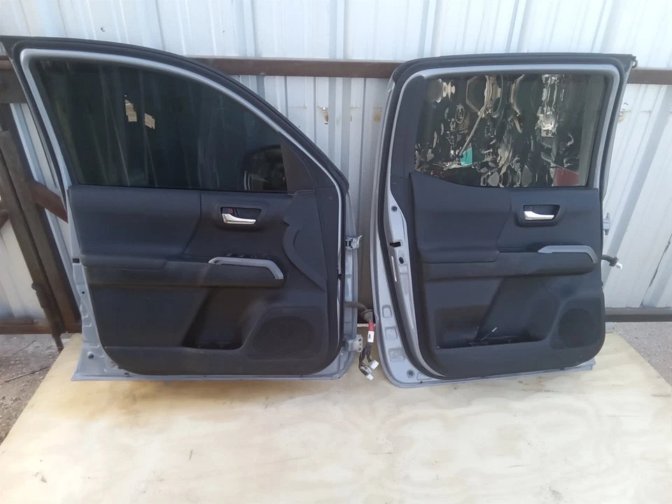 16 17 18 19 20 21 22 23 TOYOTA TACOMA CREW CAB FRONT AND REAR LEFT DOORS ASSY