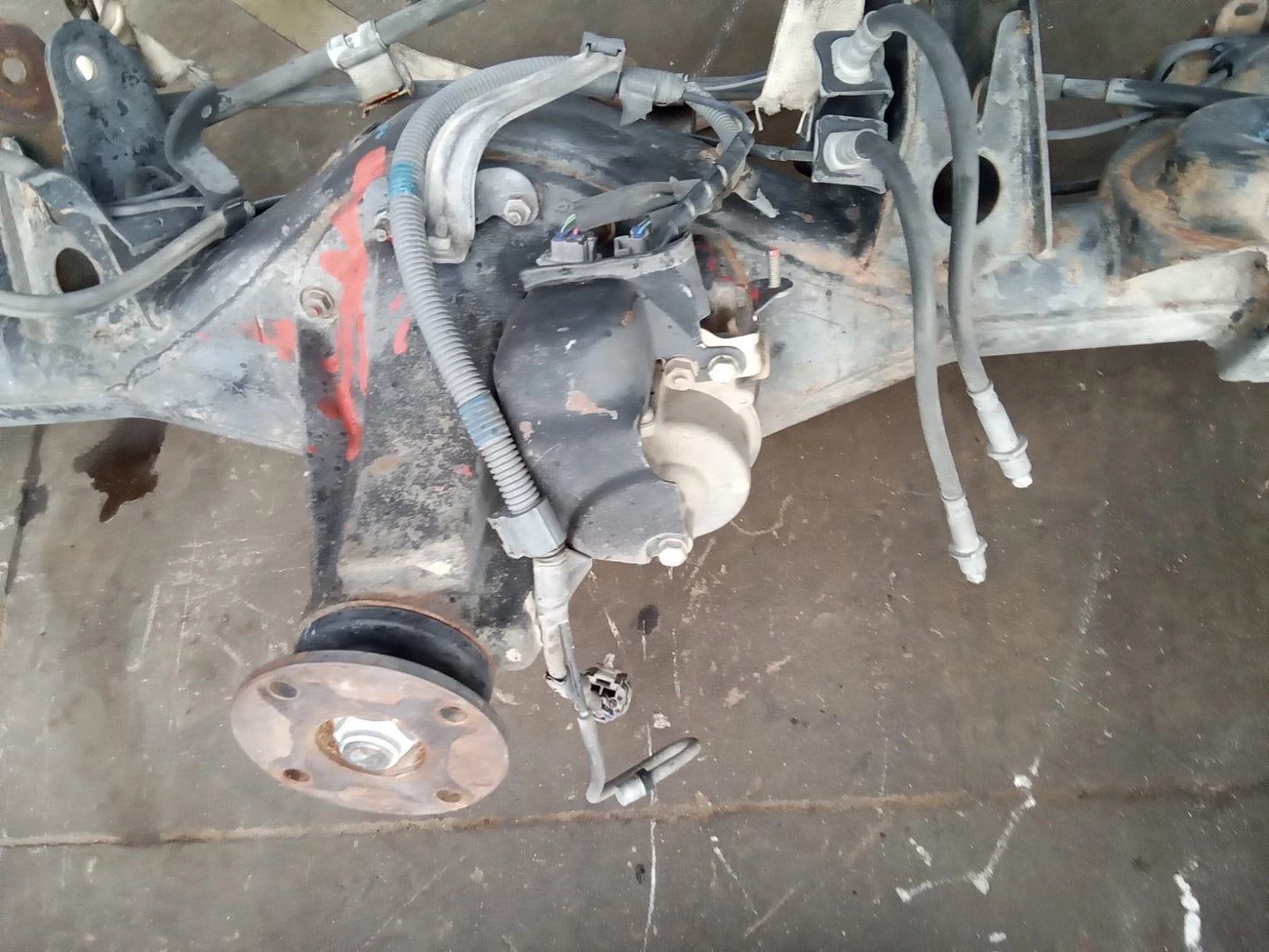 07 08 09 TOYOTA FJ CRUISER AT REAR DIFFERENTIAL REAR END COMPLETE W/ LOCKER A01A 4111060A00
