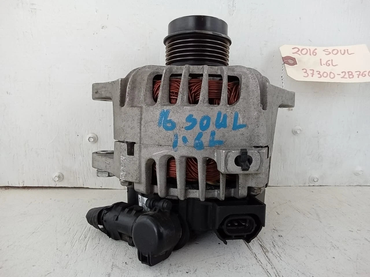 2012-2016 KIA SOUL | FORTE | RIO 1.6L ALTERNATOR GENERATOR 2616559 / 37300-2B760