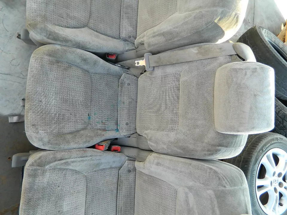 TOYOTA SIENNA REAR SECOND 2ND ROW SEATS FABRIC (3 PIECES SET)