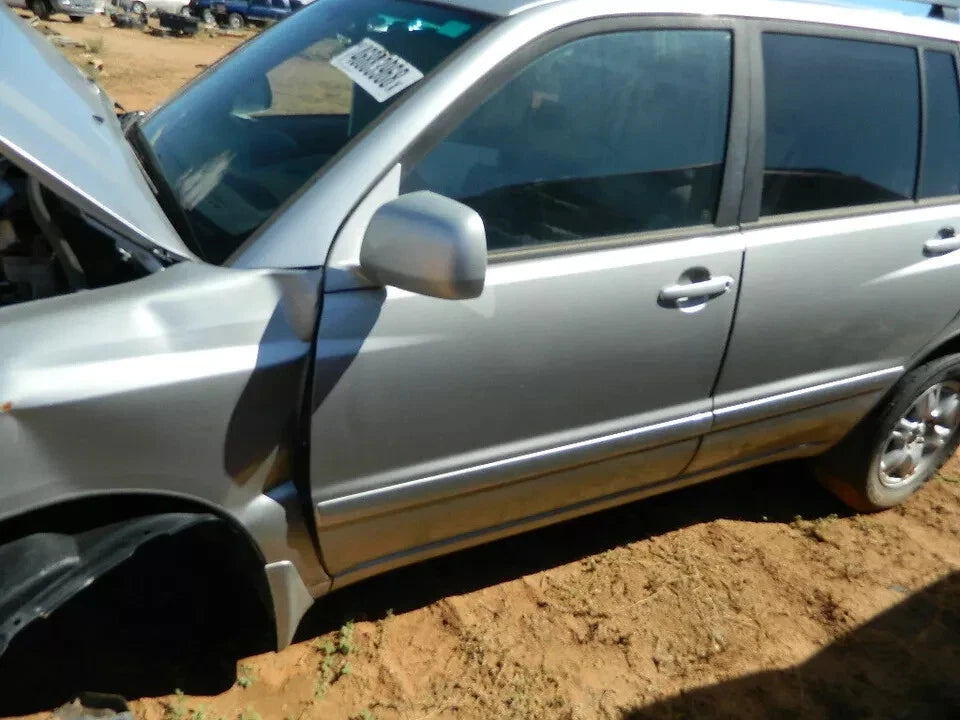 01-07 TOYOTA HIGHLANDER FRONT AND REAR LEFT DRIVER DOORS DOOR SET(2 DOORS)-1C0