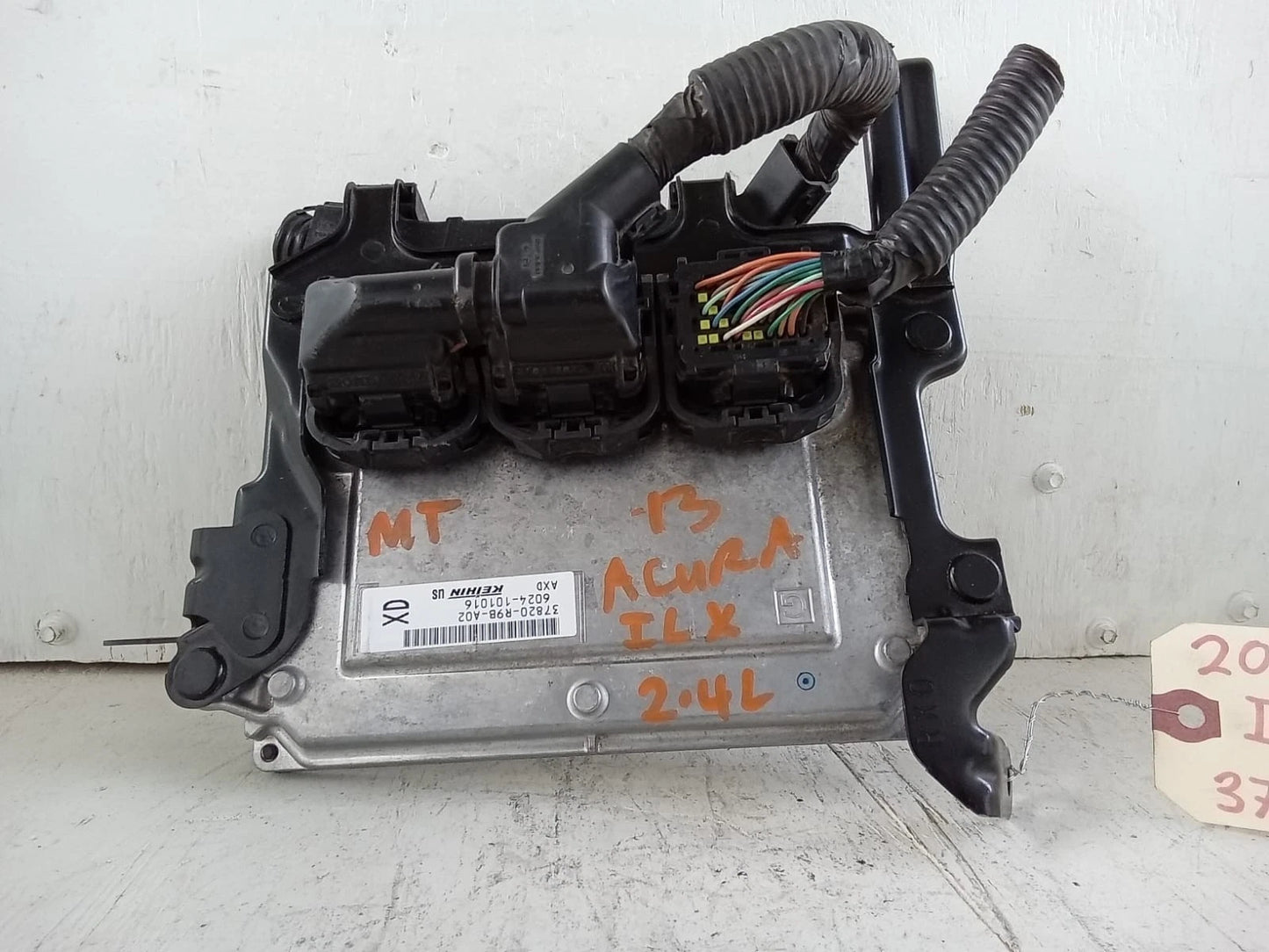 2013-2014 ACURA ILX 2.4L MT ENGINE COMPUTER CONTROL MODULE ECU ECM 37820-R9B-A02