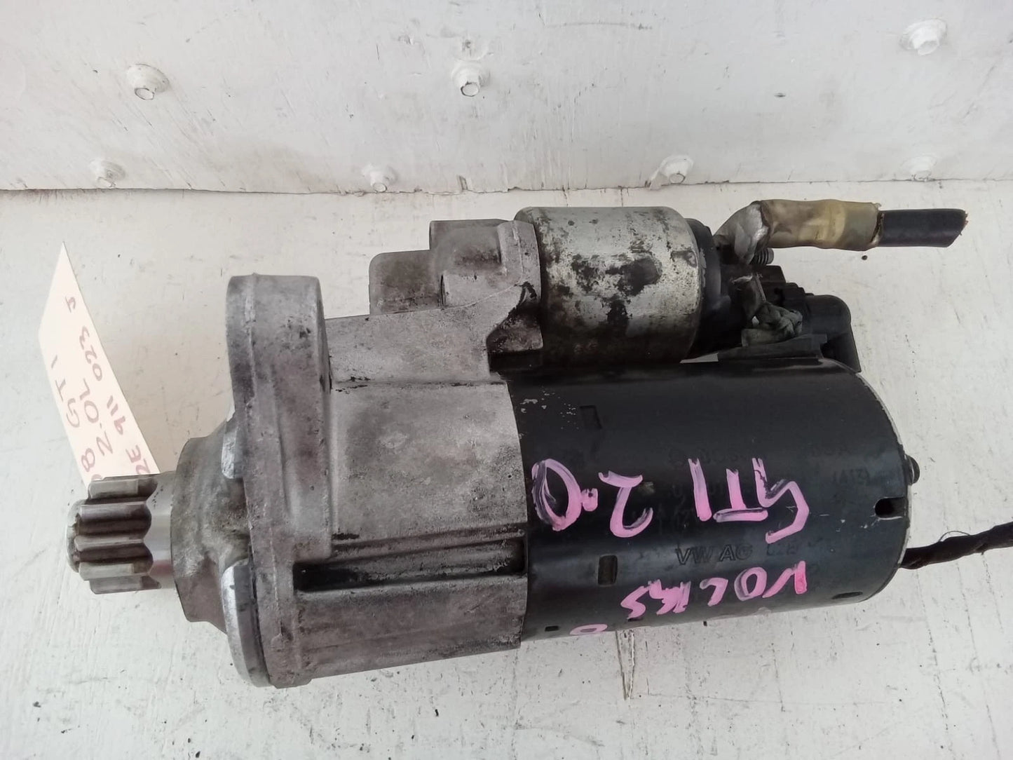 2006-2014 VOLKSWAGEN GOLF GTI 2.0L STARTER MOTOR 02E-911-023-J | 1-005-831-445