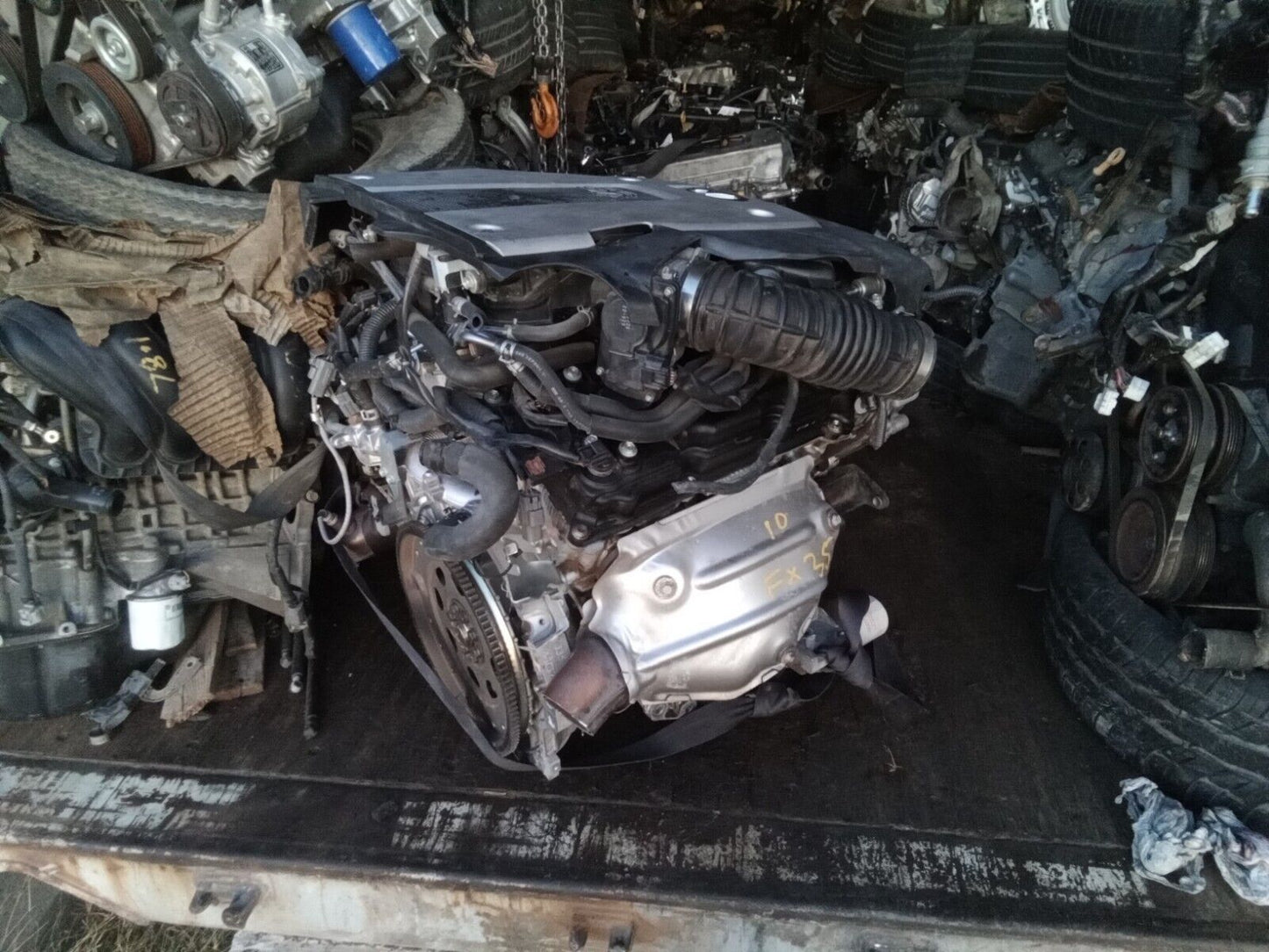 2009 2010 2011 INFINITI FX 35 M35 3.5L VIN A VQ35HR V6 4x4 AWD ENGINE MOTOR ASSY