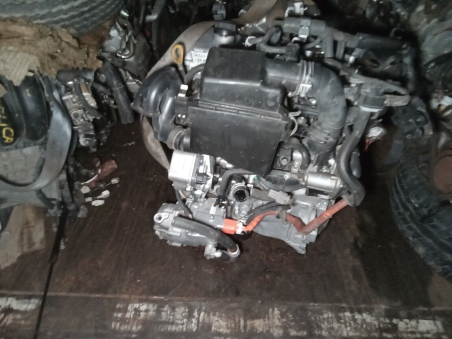 12 13 14 15 16 17 18 19 TOYOTA PRIUS C 1.5L ENGINE MOTOR ASSEMBLY 1NZFXE VIN B3