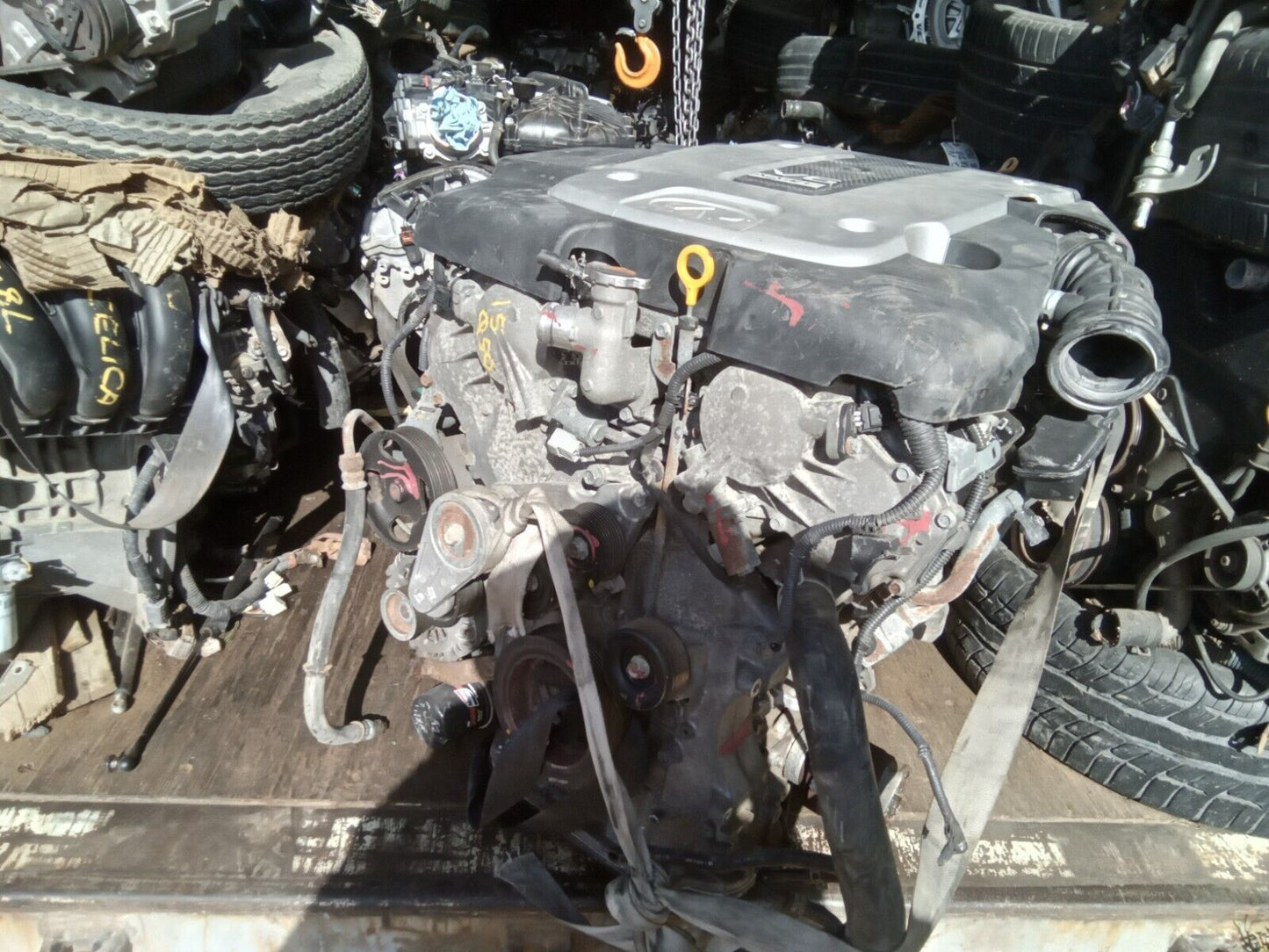 INFINITI G37X G37 EX37 Q50 3.7L VIN B VQ37VHR V6 4x4 AWD ENGINE MOTOR ASSEMBLY