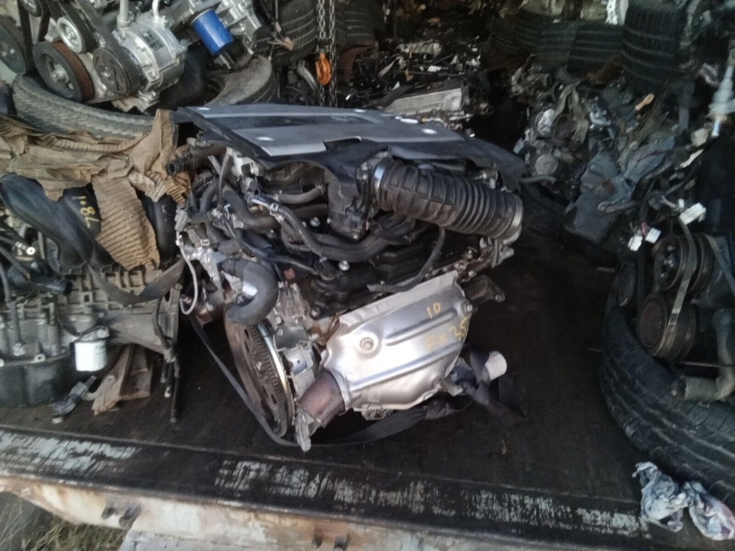 2009 2010 2011 INFINITI FX 35 M35 3.5L VIN A VQ35HR V6 4x4 AWD ENGINE MOTOR ASSY