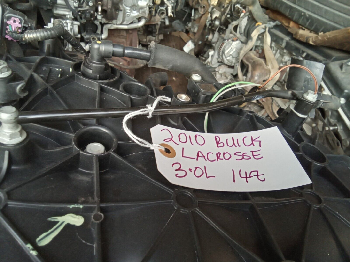 10 BUICK LACROSSE ALLURE Chevy Equinox GMC Terrain 3.0L VIN G ENGINE MOTOR ASSY